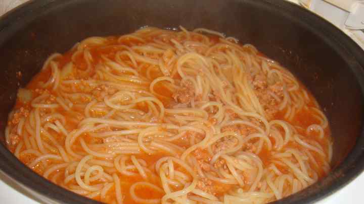Як зварити спагеті в мультиварці