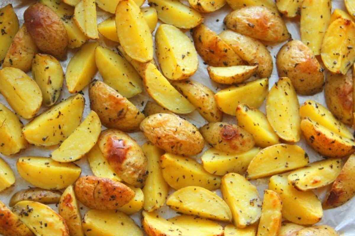 Сумна картопля в духовці