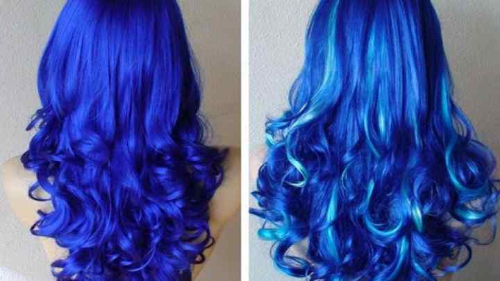 Як прибрати синій відтінок з волосся