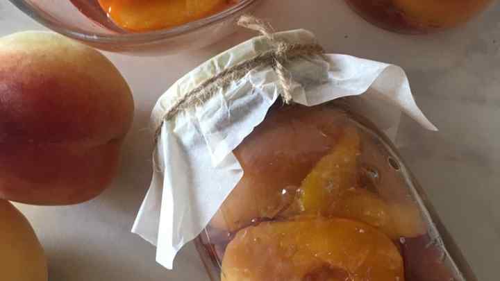 Як замаринувати персики