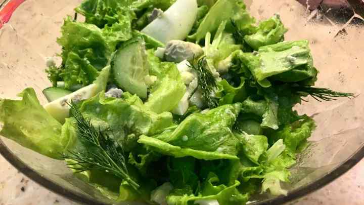 Як приготувати салат 