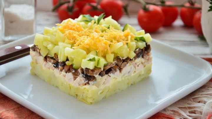 Простий і швидкий салат 