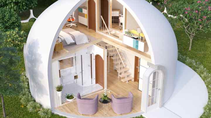 Як побудувати круглий будинок
