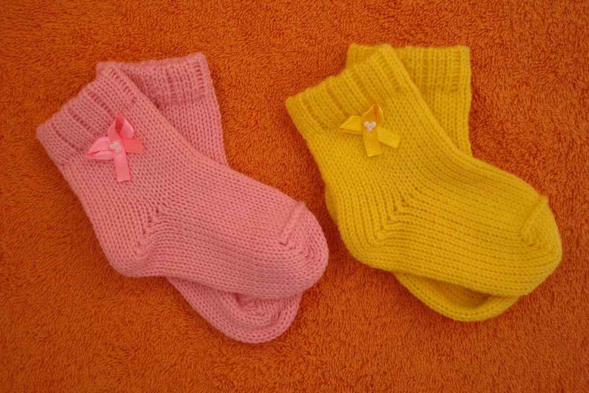 Як зв 'язати шкарпетки для малюка