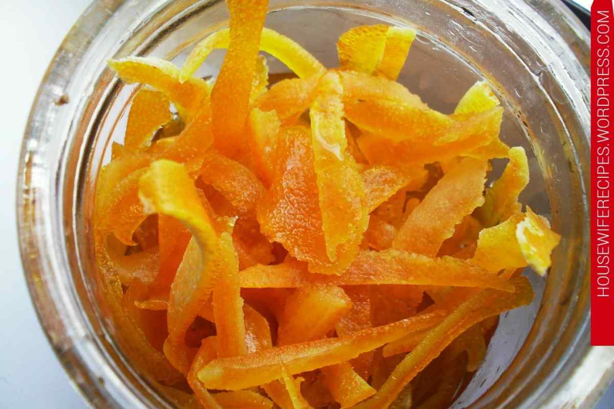 Як приготувати цукати з апельсинової кірки