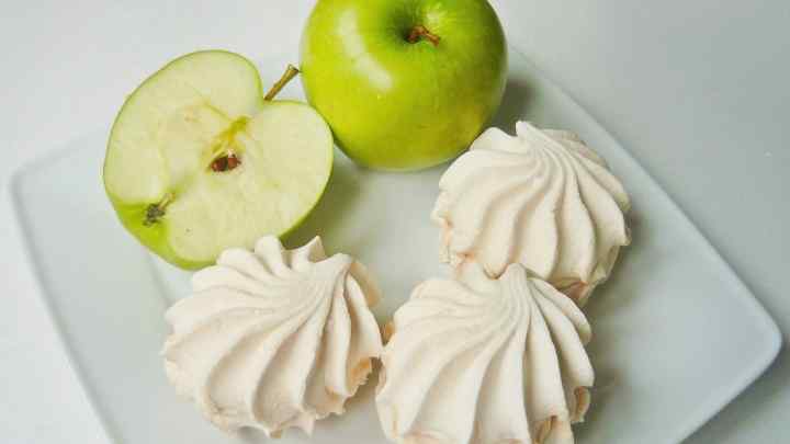 Як зробити зефір з яблук у домашніх умовах