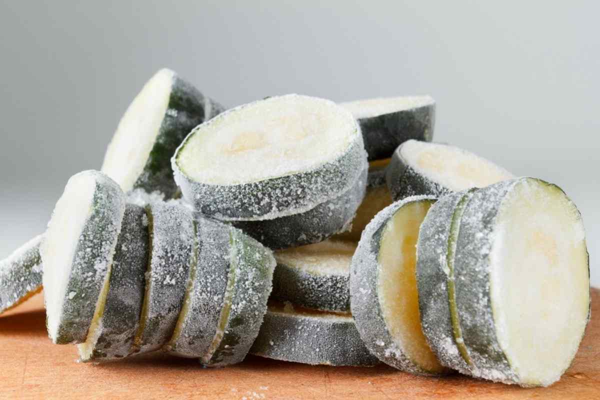 Як заморозити кабачки на зиму свіжими