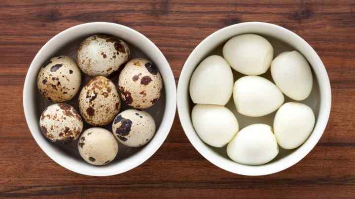 Що можна приготувати дитині з перепелиних яєць