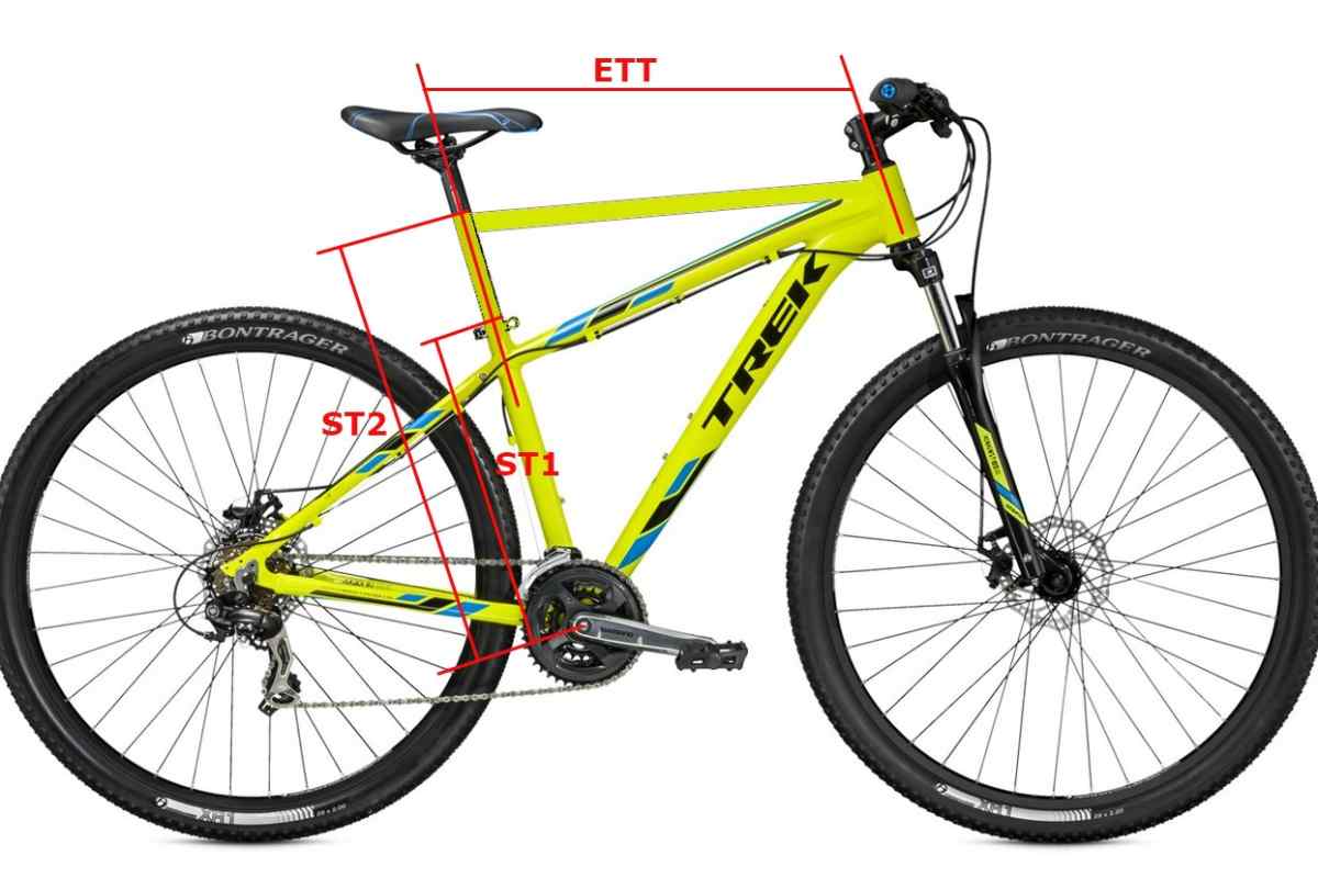 Як визначити розмір рами велосипеда