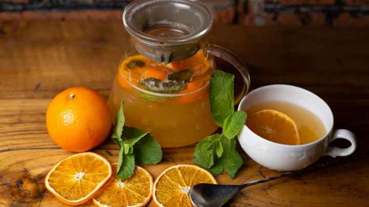 Чай з апельсином: корисні властивості та рецепти приготування