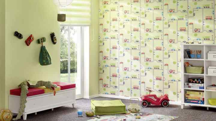 Вибір матеріалів для дитячої кімнати: шпалери або фарба