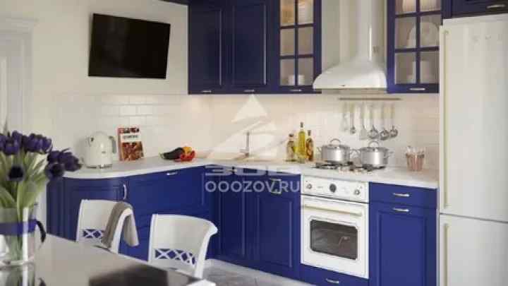 Інтер 'єр кухні в синьому кольорі