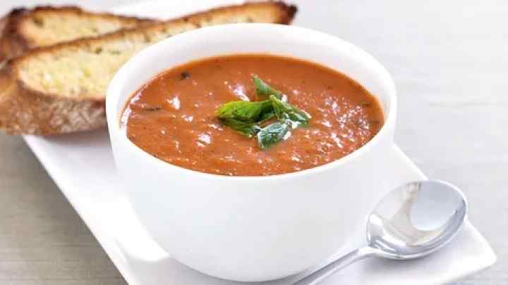 Як приготувати томатний суп з вершками