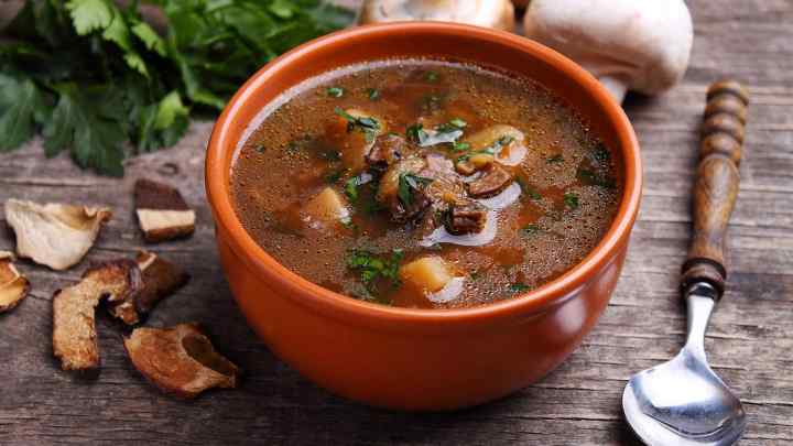 Рецепти грибних супів