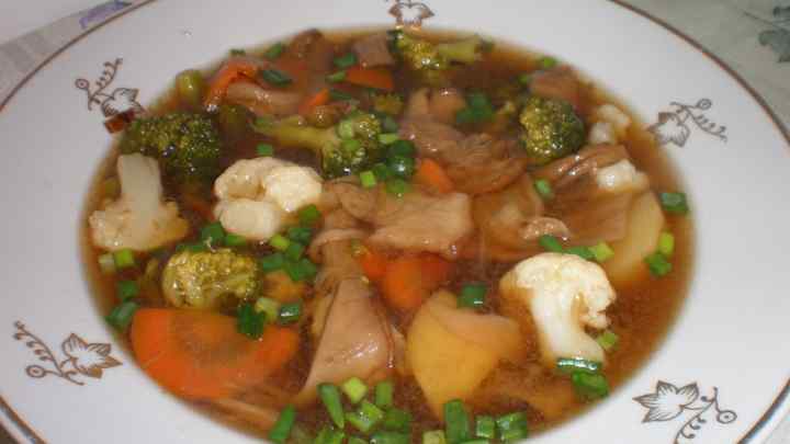 Як зварити суп з маринованими грибами