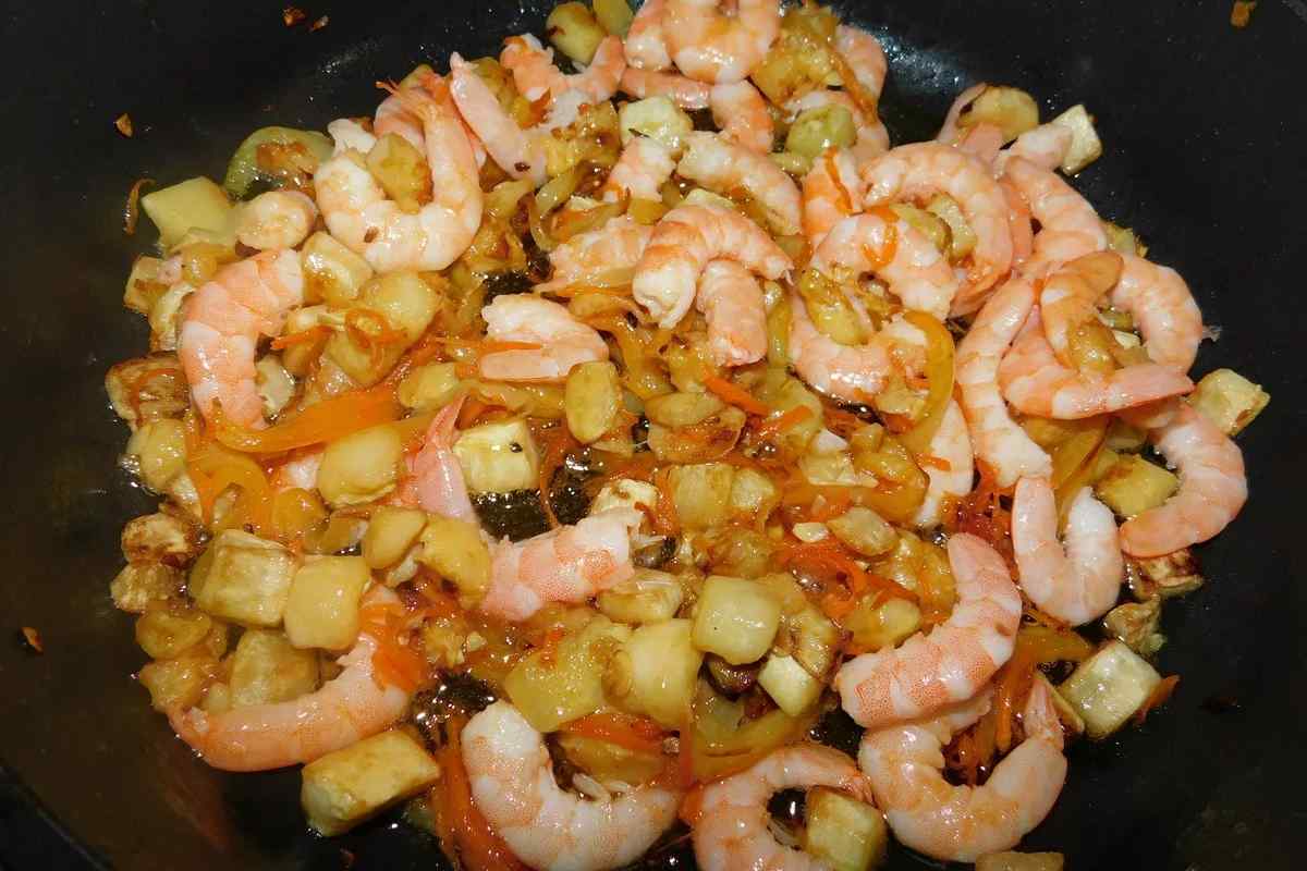 Як приготувати креветки з мідіями в соусі терияки: рецепт