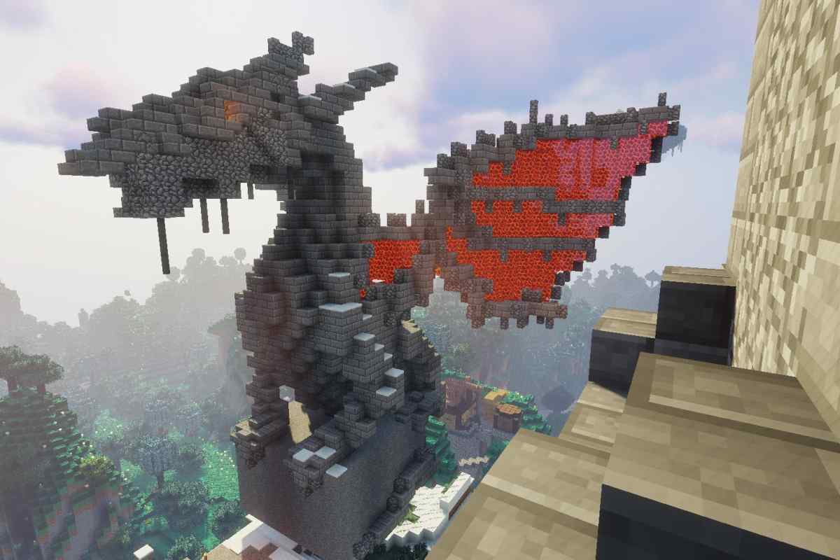 Як призвати дракона до Minecraft