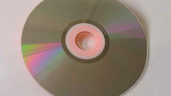 Як розбити диск DVD