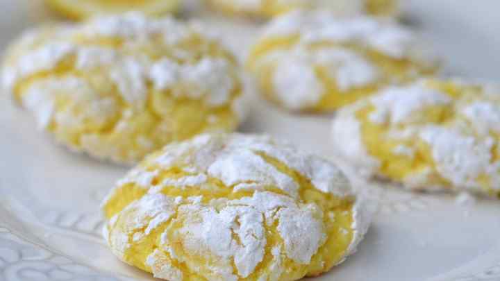 Творожно-лимонне печиво