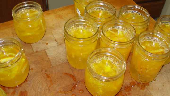 Як приготувати варення з лимонів