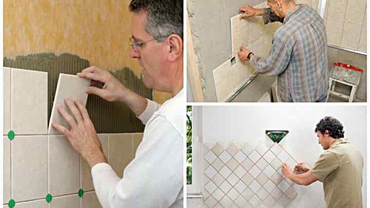 Як покласти плитку у ванній на стіні