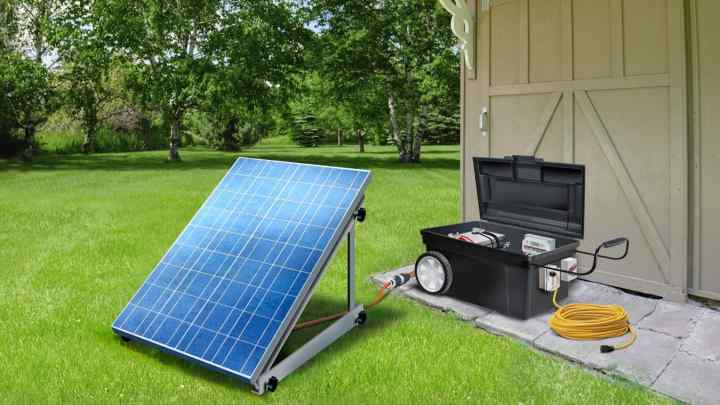 Генератор енергії + сонячна батарея = новий мопед-прямокутник