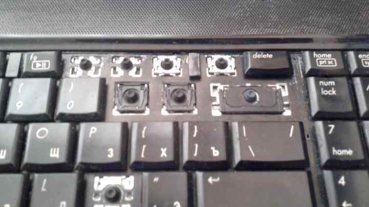 Чому може не працювати клавіатура на ноутбуці