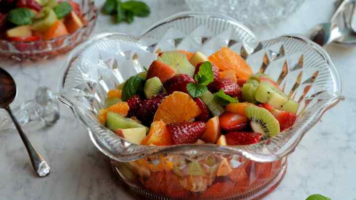 Як приготувати шари з фруктами