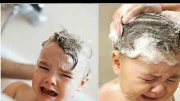 Як мити дитині голову