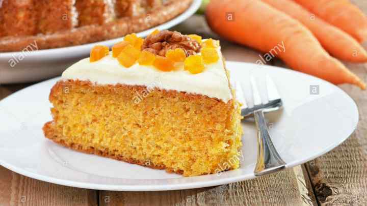 Торт морквяний. Як приготувати морквяний торт