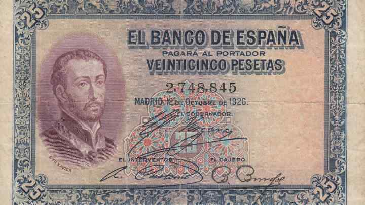Песета - офіційна валюта Іспанії до введення євро