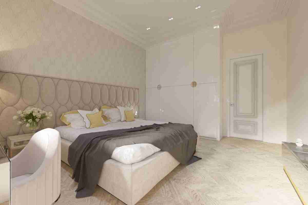 Біла спальня - дизайнерський етюд у світлих тонах