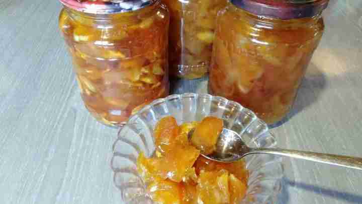 Яблучне варення з апельсином - рецепт