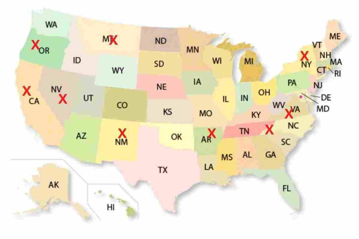 Скільки штатів у США. Цікаві факти