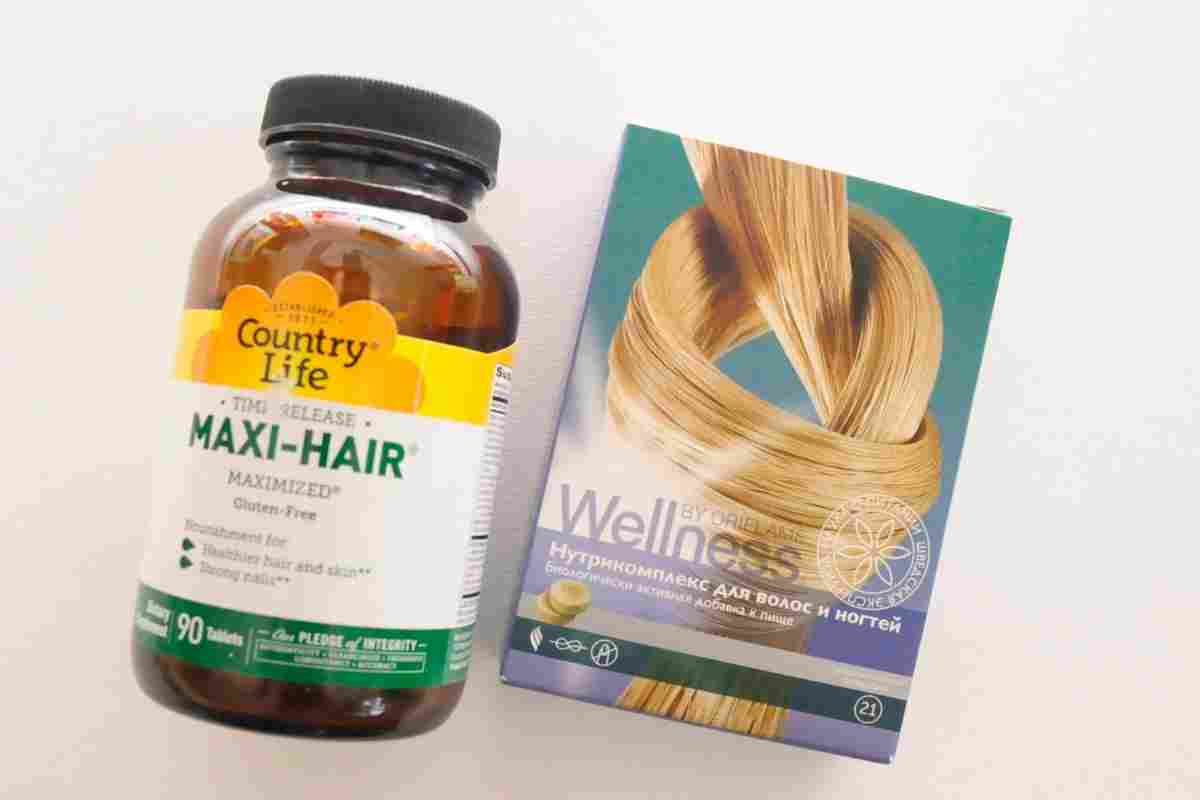 Вітаміни для зміцнення і зростання волосся