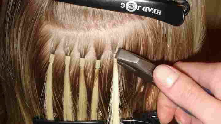 Капсульне нарощування волосся