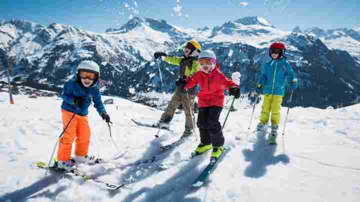 Як навчити дитину кататися на гірських лижах?