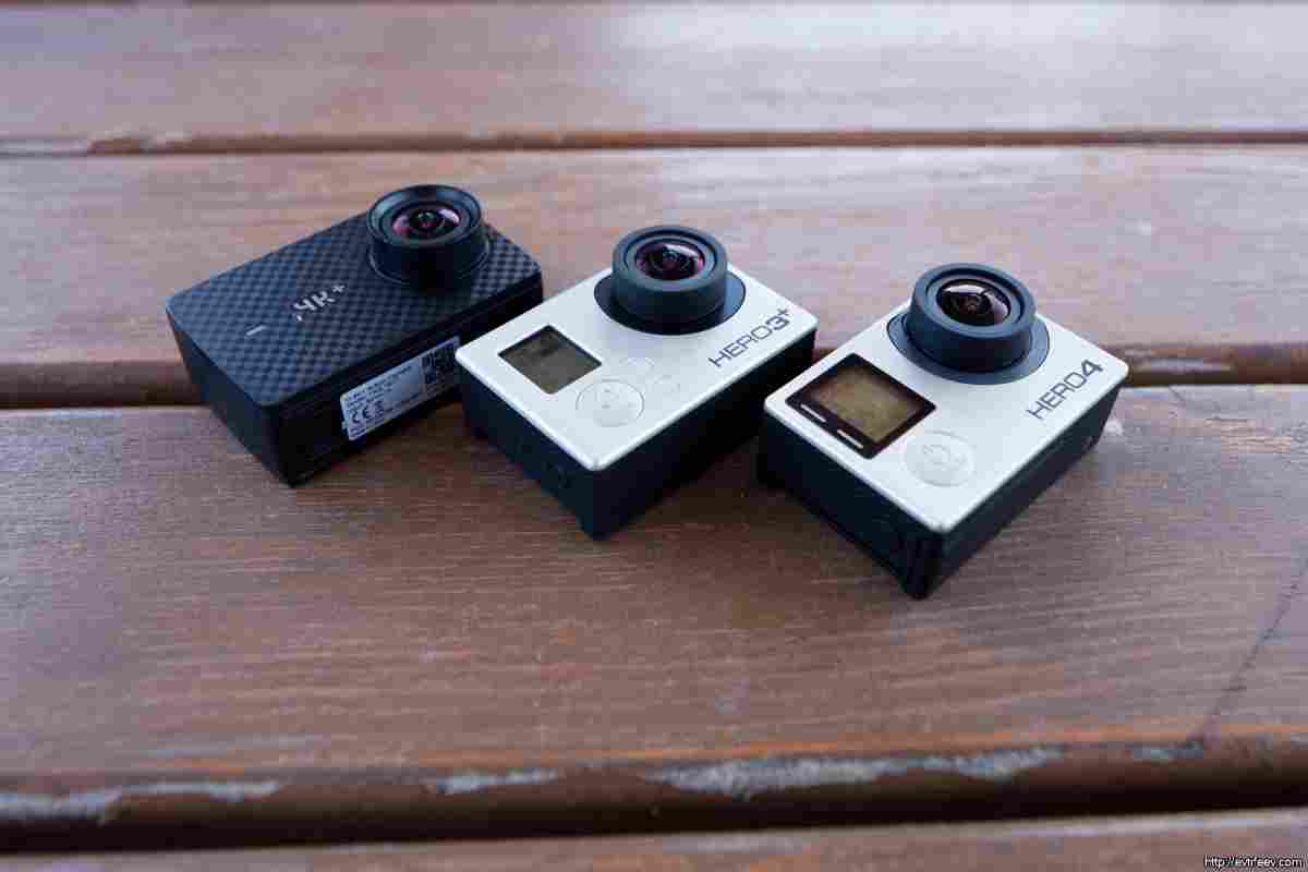   Екшен-камеру Xiaomi Yi 4K порівняли з GoPro HERO4 Black у короткому відеотесті
