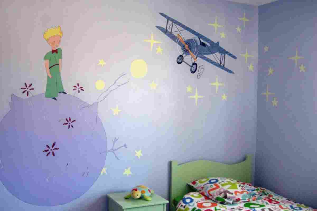Як виконати декор стін у дитячій кімнаті