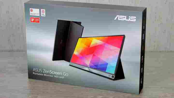 Портативний монітор ASUS ZenScreen MB16AC дебютує на ринку