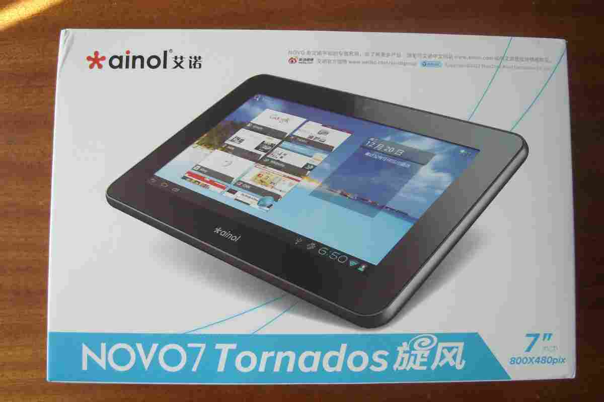 Планшет Ainol Novo7 на базі MIPS і Android 4.0 доступний за $120