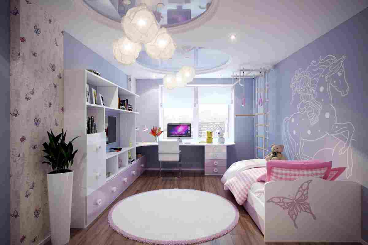 Дизайн кімнати для дівчинки підлітка 16 років
