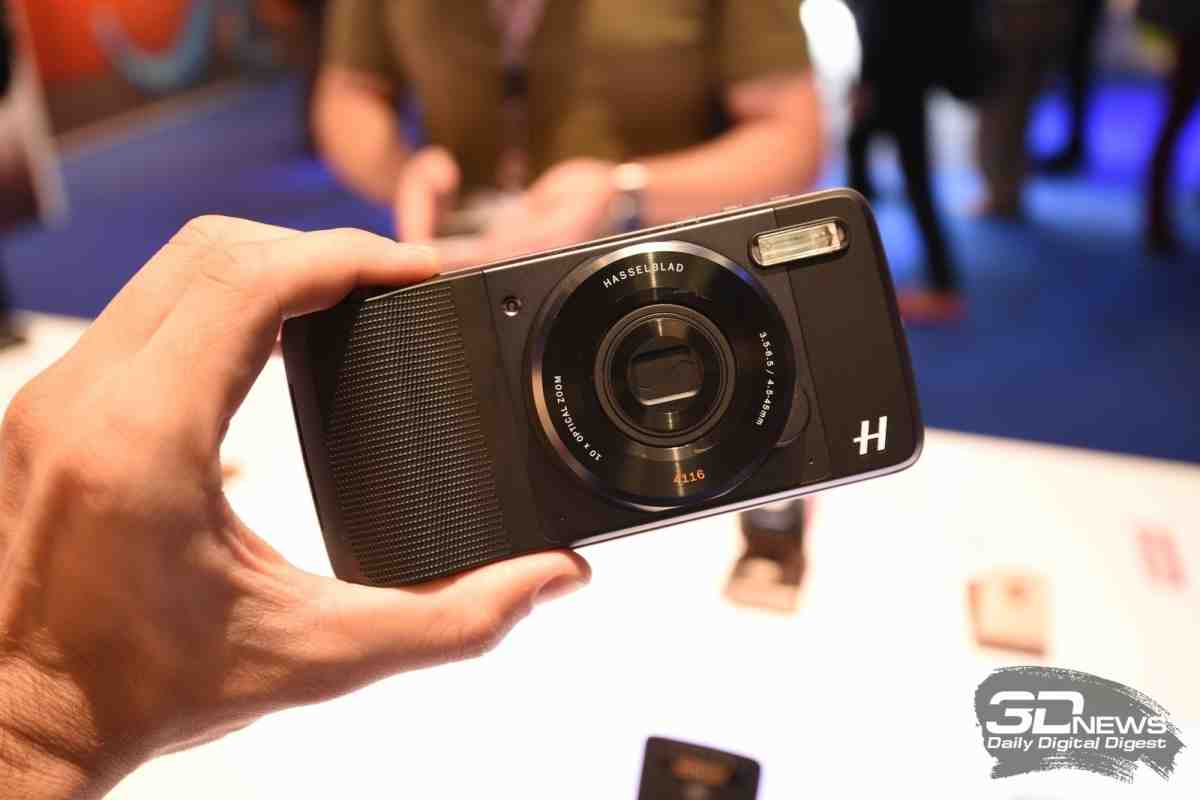 Moto Z отримає аксесуар-камеру з 10-разовим зумом від Hasselblad