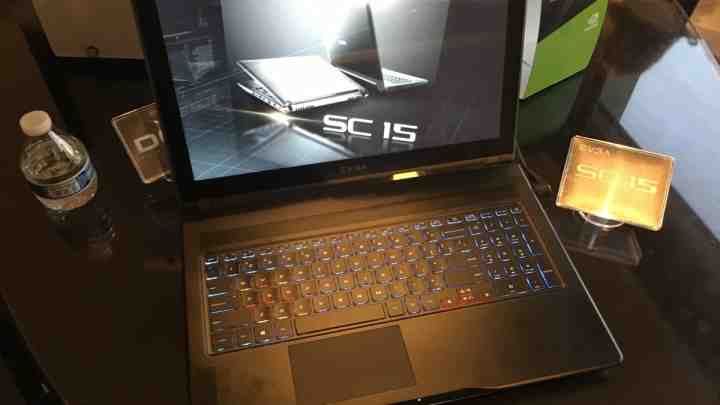 Ноутбук EVGA SC17 1080 з підтримкою G-Sync оцінено в $3000