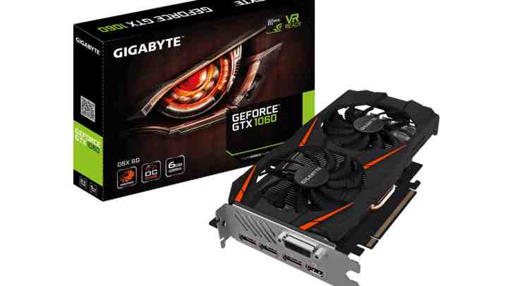 Gigabyte представила відеокарту GeForce GTX 1060 D5 3G