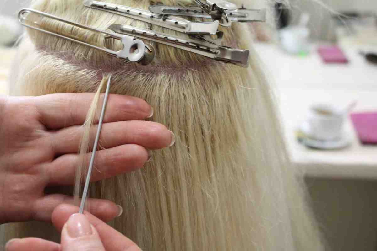 Як зняти капсули з волосся