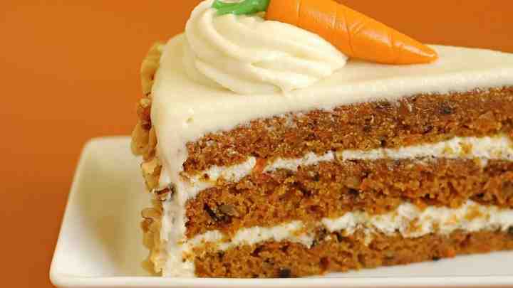 Морквяний торт - класичний рецепт